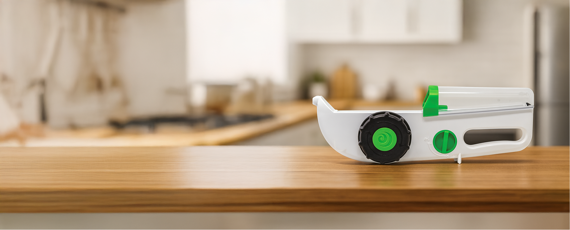 Freedom60 pump on a kitchen counter